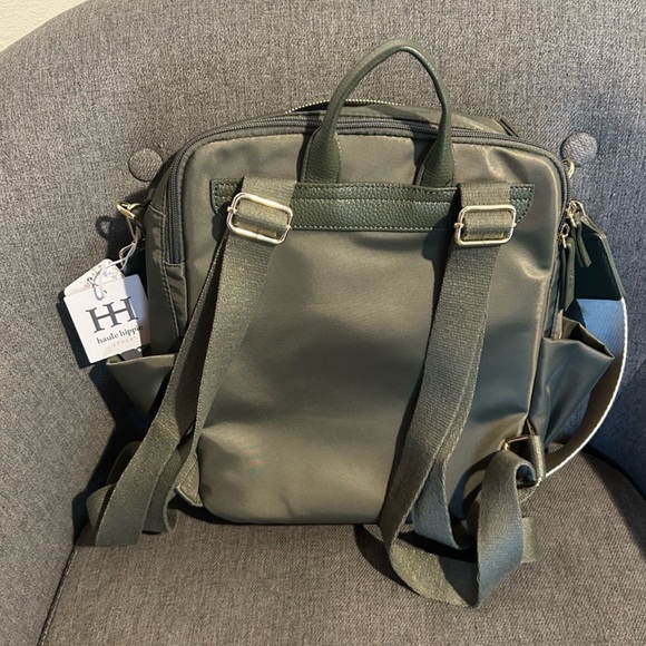 Haute Hippie Olive Green Backpack Bag - Picture 5 of 6